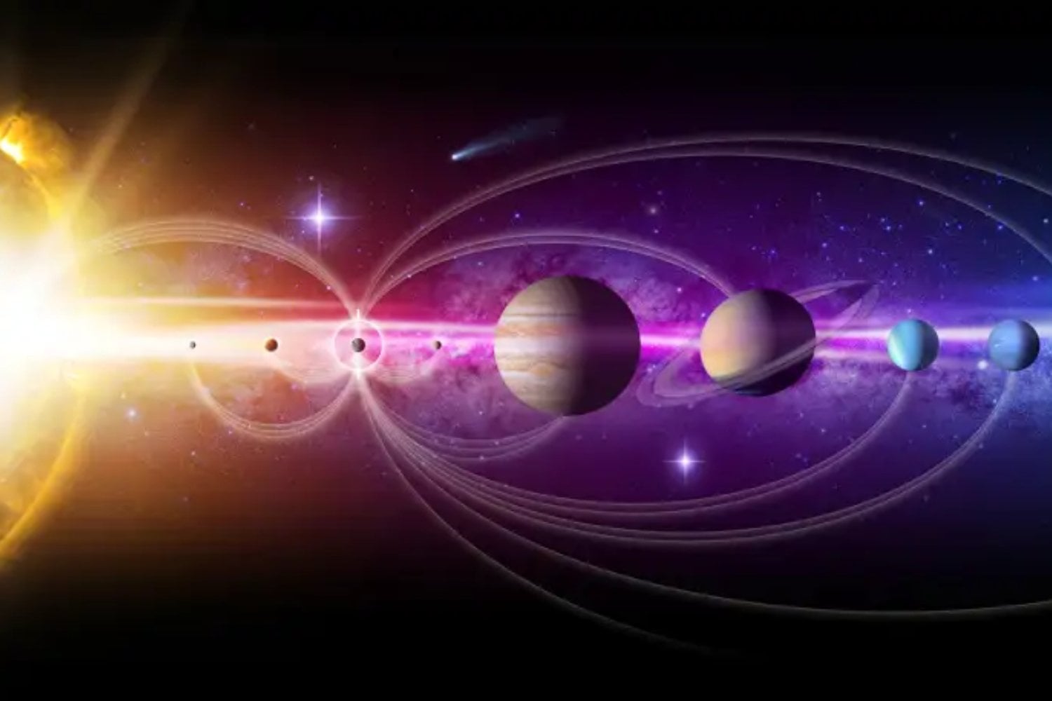 El sistema solar podría estar recibiendo algunos de los cometas que expulsó hace millones de años. Estos mundos helados regresarían tan despacio desde el espacio interestelar que quizá ya los hemos confundido con objetos nacidos cerca del Sol