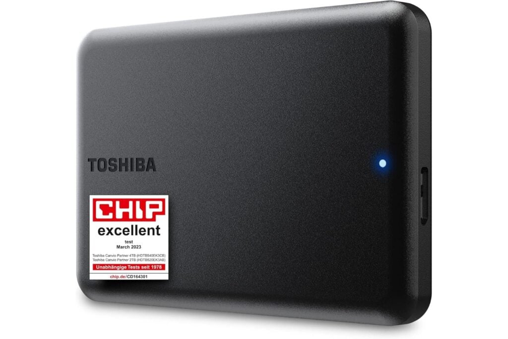 Toshiba Canvio Partner 2TB - 2.5'' Portable External Hard Drive