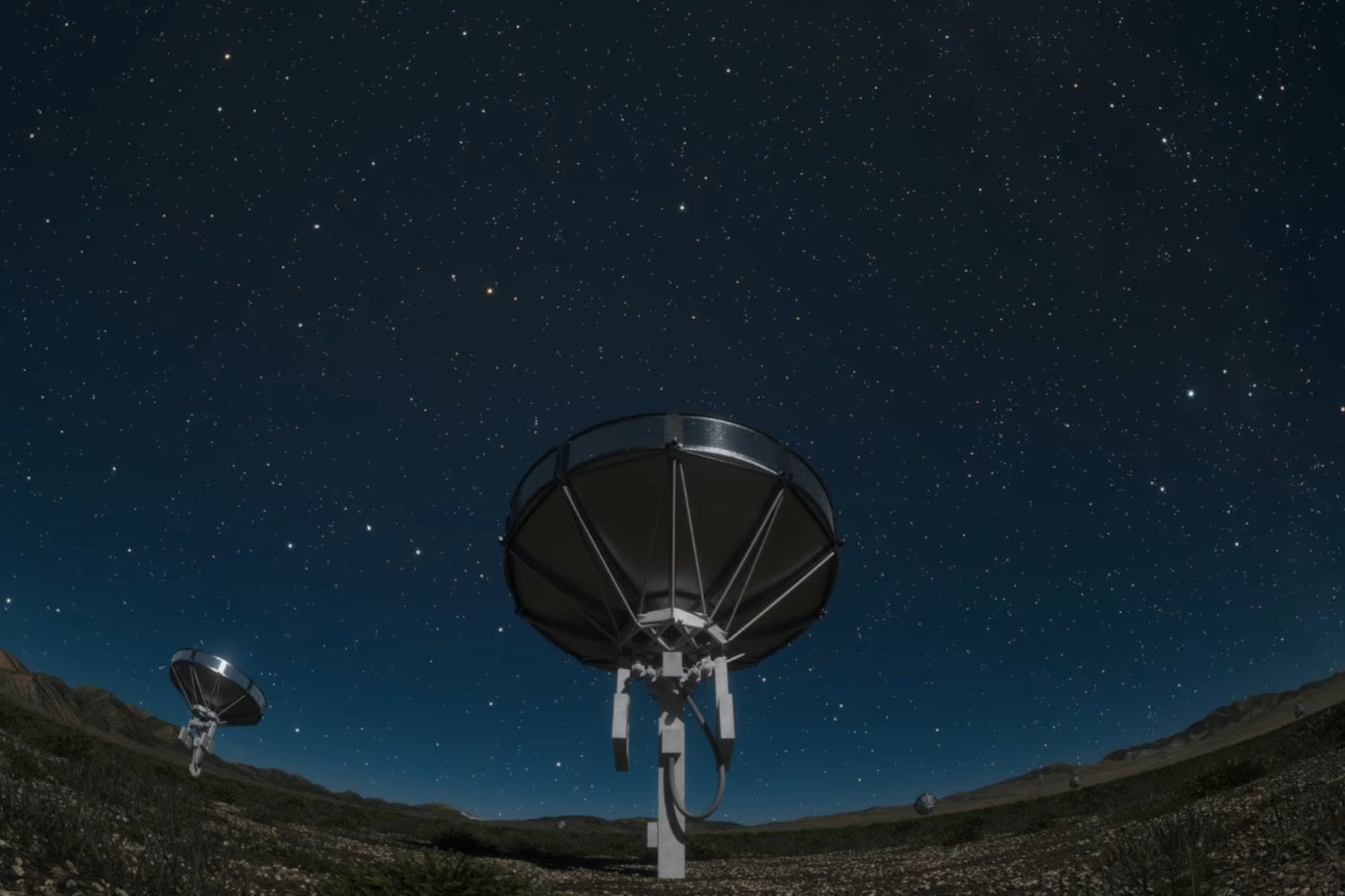 No será una antena gigante, sino un enjambre de 1.650 platos mirando al cielo. Caltech quiere construir el radiotelescopio que convierta el universo invisible en imágenes en tiempo real