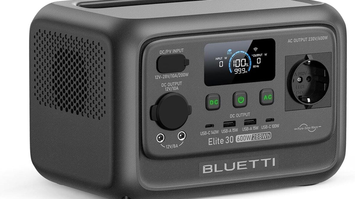 Olvídate de los cargadores pequeños: la estación de energía portátil Bluetti Elite 30 V2 recibe una discreta bajada de precio hasta acercarse a su mínimo histórico