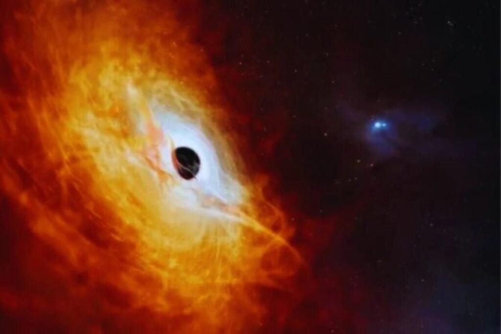 El centro de la Vía Láctea guarda un gigante dormido de cuatro millones de soles. Los astrónomos creen que una futura fusión galáctica podría volverlo activo