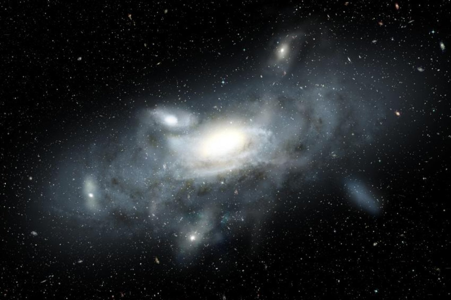 El centro de la Vía Láctea guarda un gigante dormido de cuatro millones de soles. Los astrónomos creen que una futura fusión galáctica podría volverlo activo