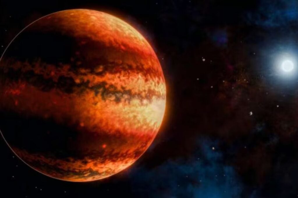 Un planeta casi cinco veces más masivo que Júpiter acaba de revelar una órbita muy difícil de medir. Su “año” dura 180 días y eso lo convierte en un raro objetivo para estudiar gigantes lejanos