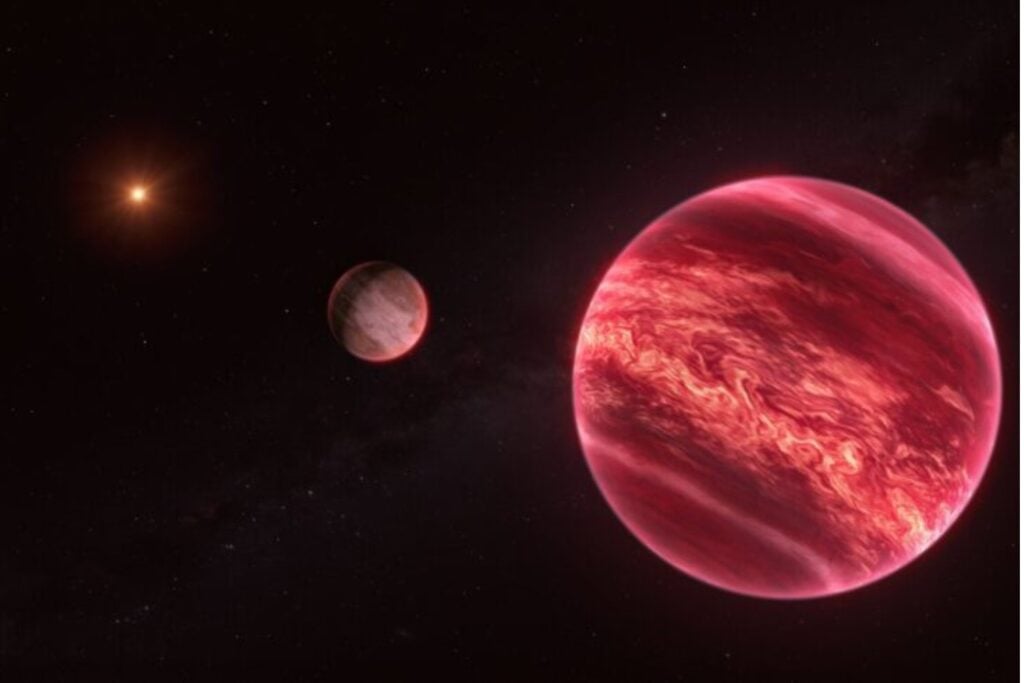 Una estrella, una enana marrón y un mundo casi tan masivo como Júpiter forman uno de los sistemas más extraños de la Vía Láctea. Los astrónomos ni siquiera saben si llamarlo planeta, luna o algo nuevo