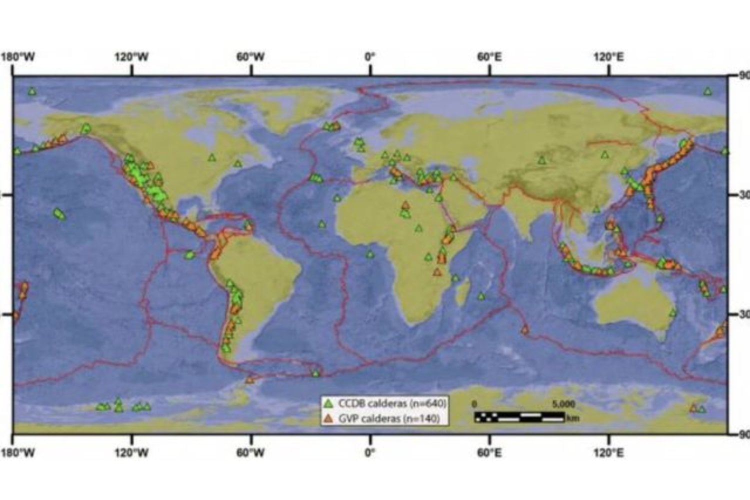 Un algoritmo entrenado para buscar cráteres en Marte acaba de encontrar volcanes ocultos bajo el océano. El estudio suma 73 calderas submarinas desconocidas al mapa de la Tierra