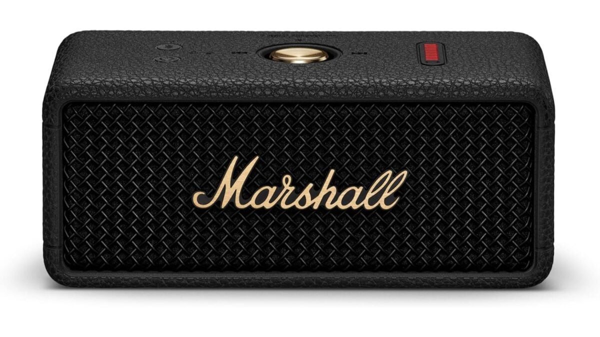 Marshall liquida el altavoz Bluetooth portátil Emberton III por debajo de su precio de Black Friday, sin necesidad de comprar altavoces de marcas desconocidas