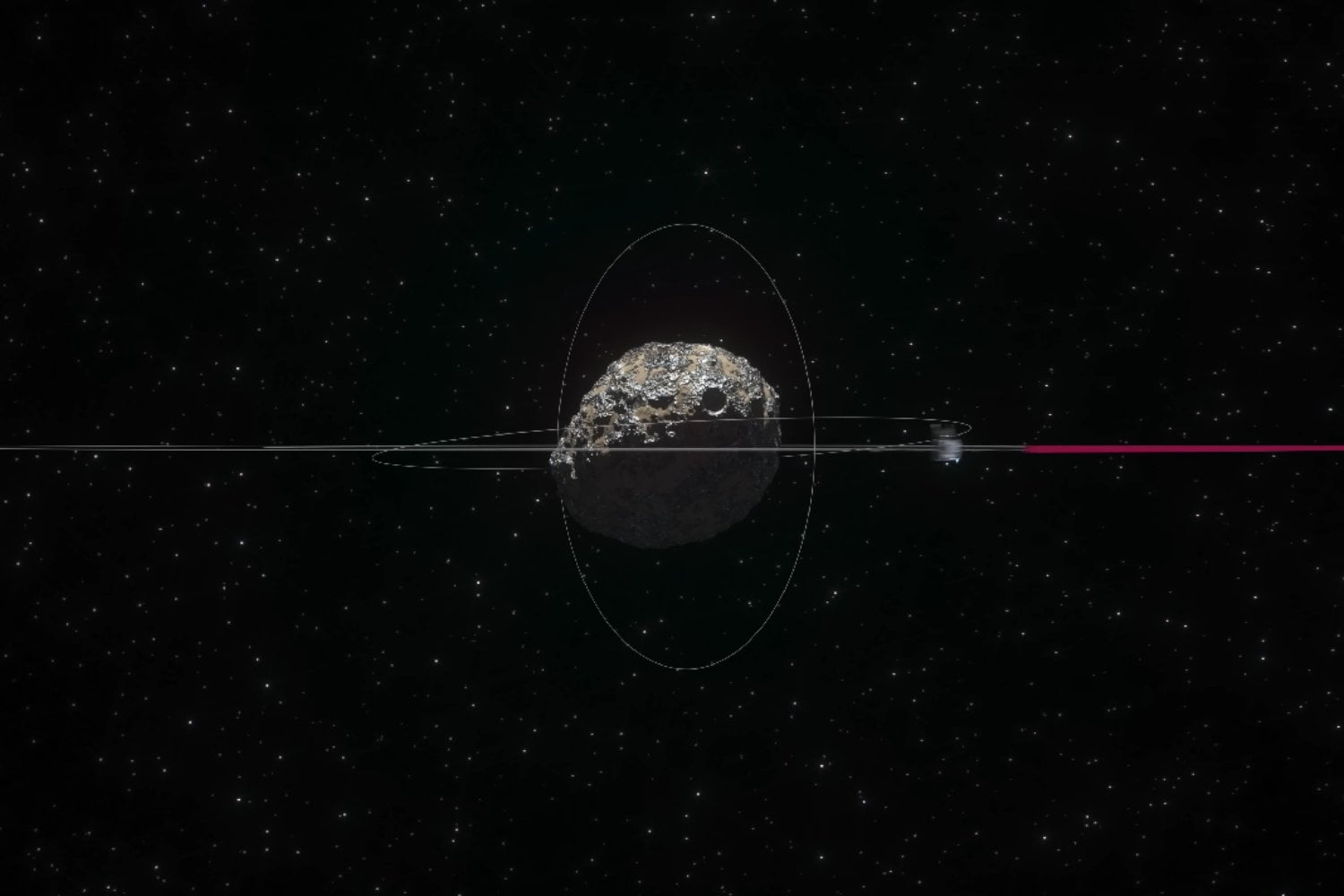 La NASA utilizó Marte como una gigantesca catapulta: Psyche ya viaja hacia el asteroide más misterioso del sistema solar
