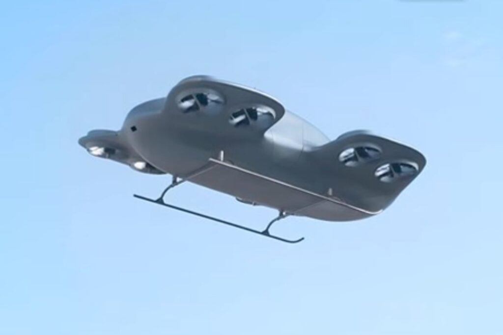 Parece imposible, pero vuela: así funciona el eVTOL chino con ocho ventiladores carenados