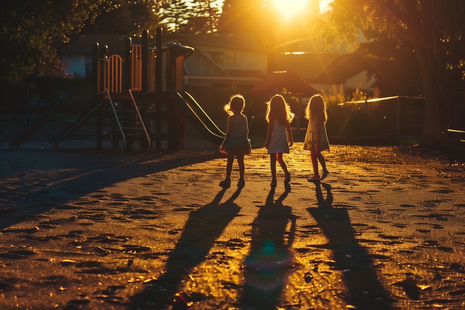 niños jugando en la calle