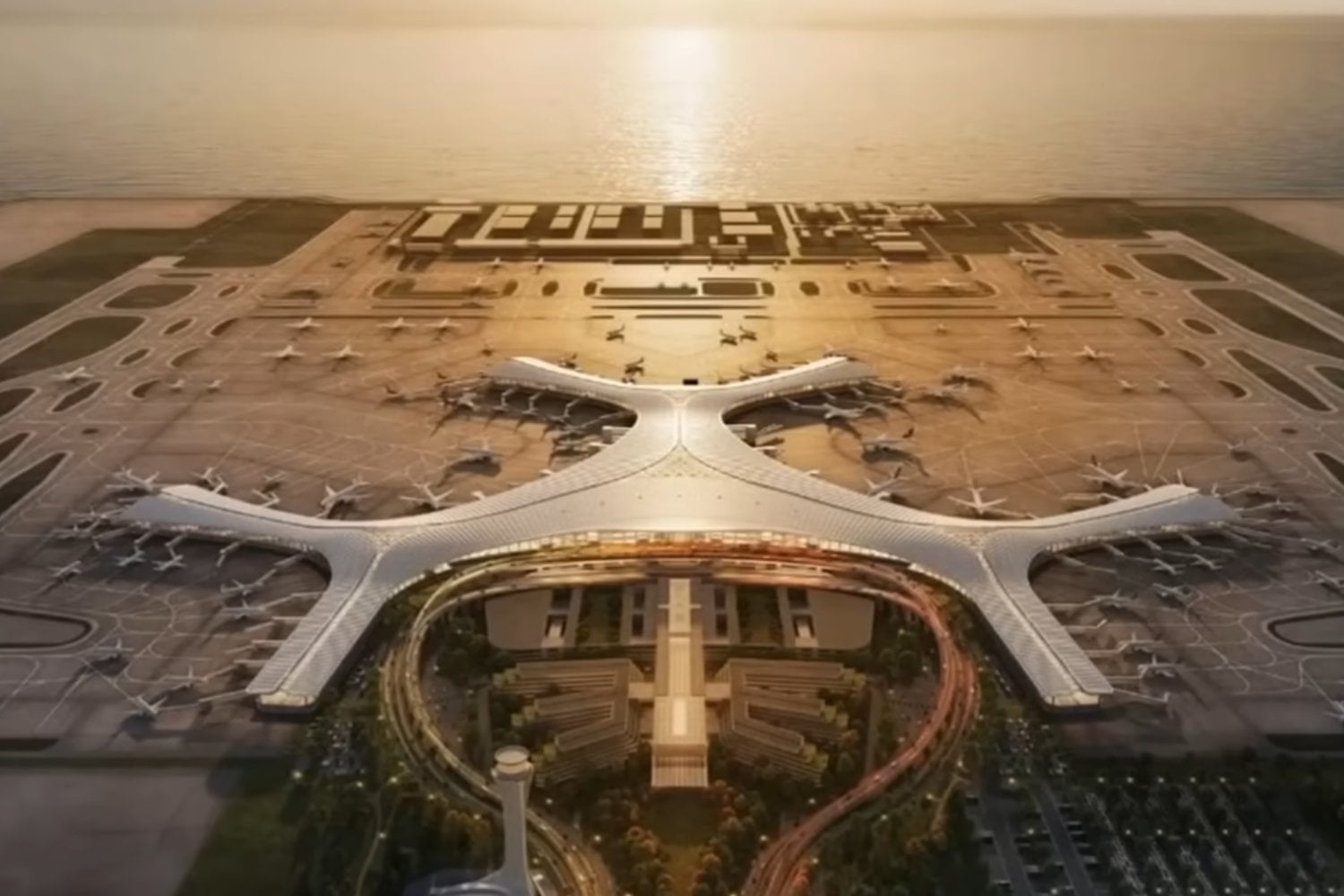 El aeropuerto sobre el mar que China quiere terminar en 2028 enfrenta retos mucho más allá de la ingeniería