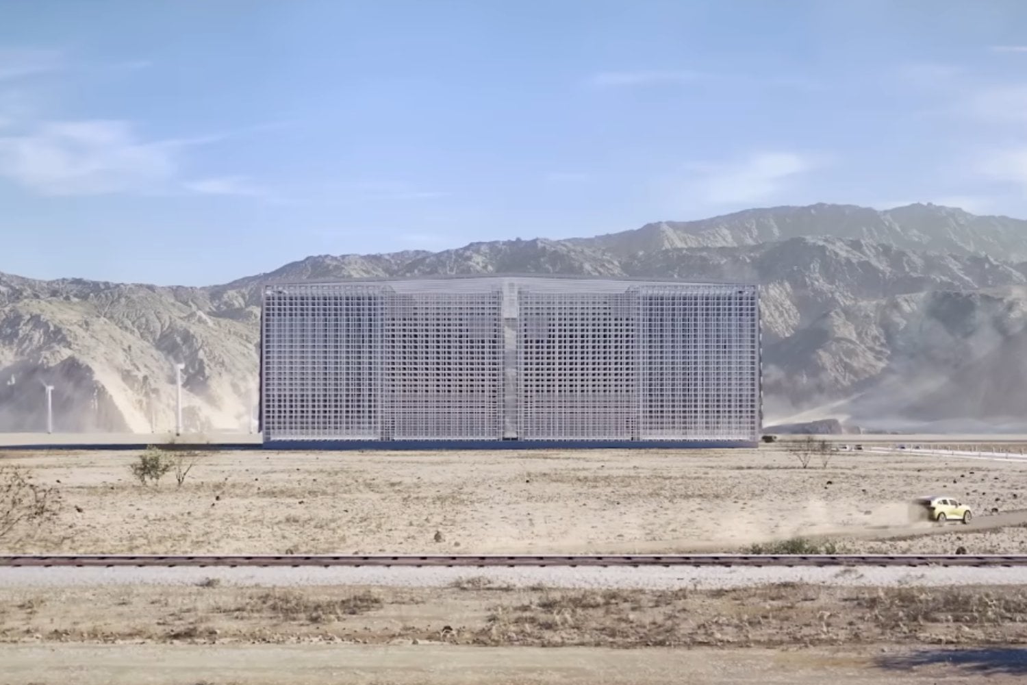China encontró una forma de almacenar energía renovable usando una torre y la fuerza de la gravedad