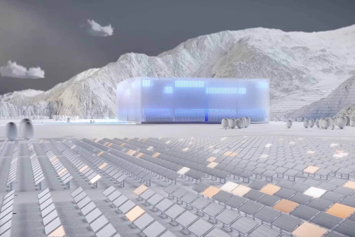 China encontró una forma de almacenar energía renovable usando una torre y la fuerza de la gravedad