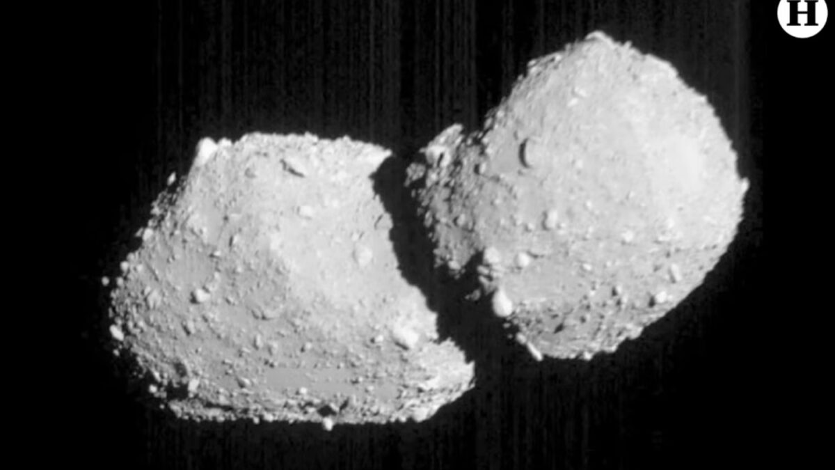 Una sonda japonesa fotografió un asteroide con forma de muñeco de nieve: la imagen importa más de lo que parece