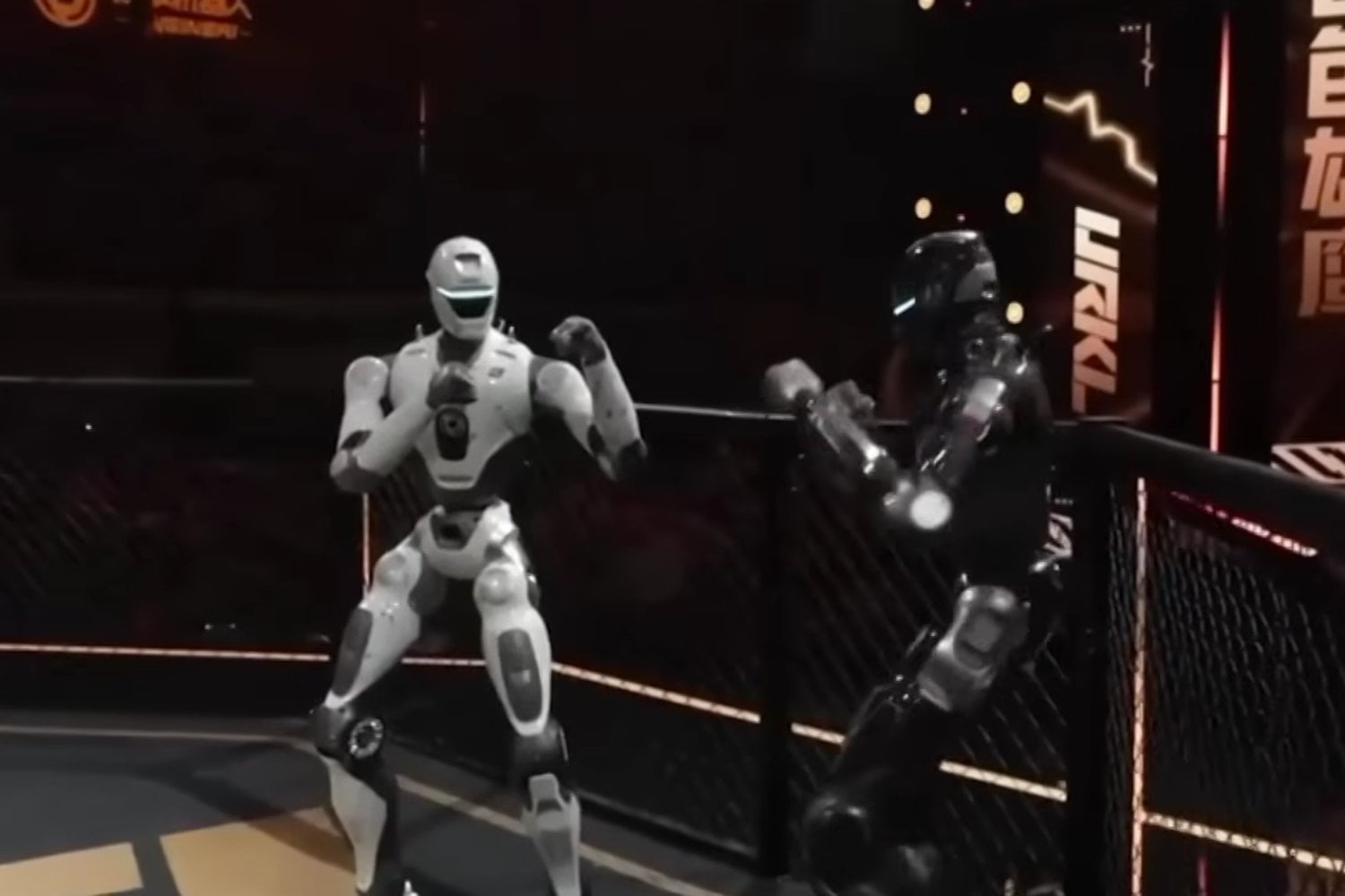 Un robot perdió la cabeza en pleno combate y siguió luchando: así fue el primer torneo de humanoides