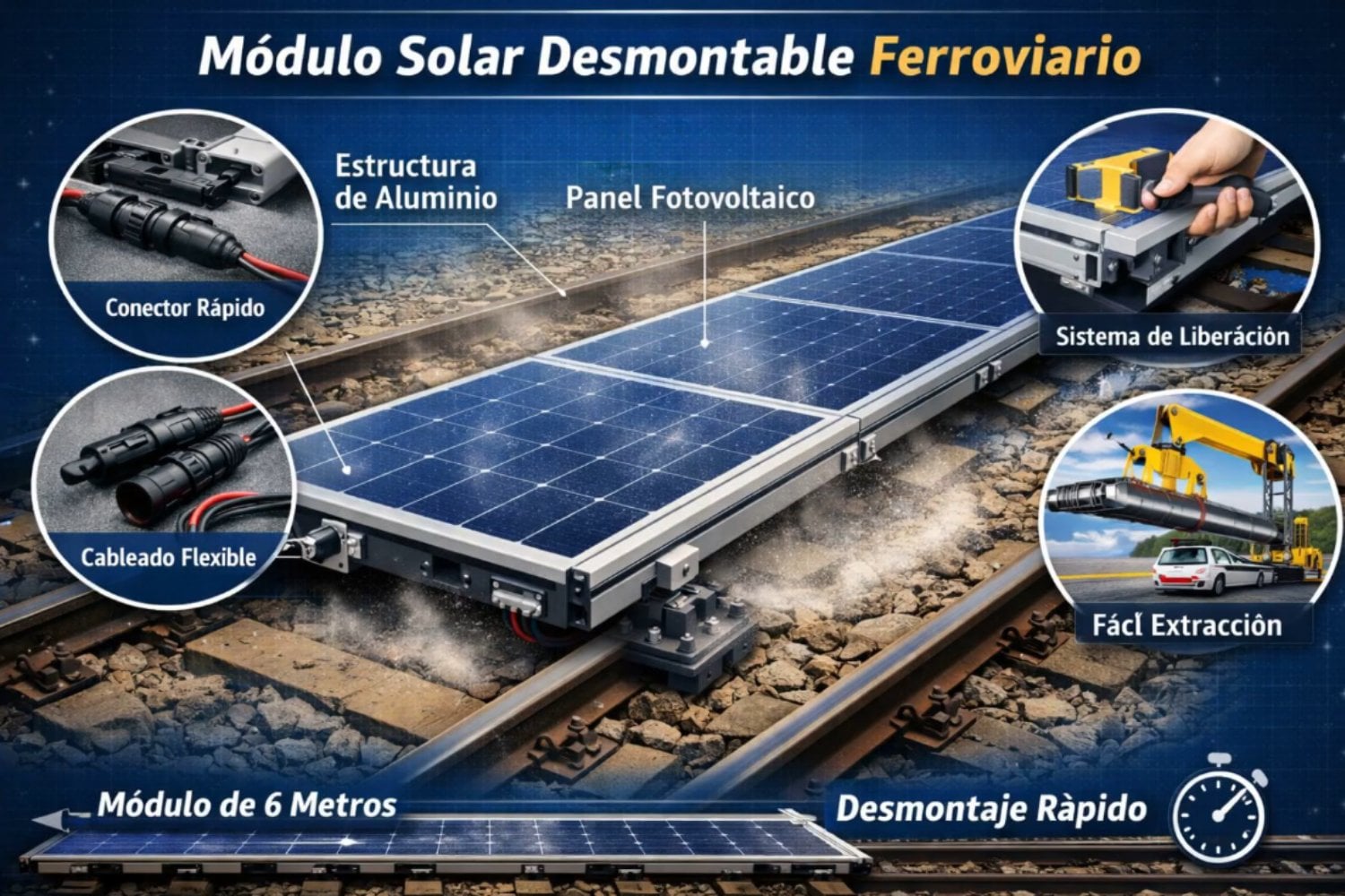 Italia prepara paneles solares entre las vías del tren: el experimento suizo que quiere convertir el ferrocarril en una central eléctrica