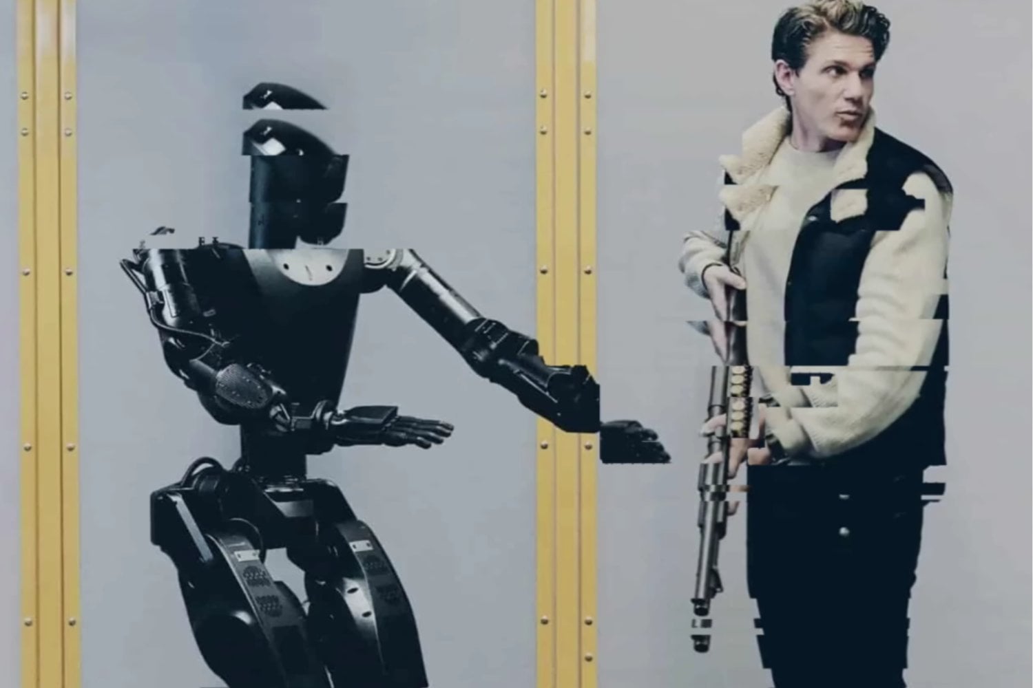 Un robot humanoide militar ya fue enviado a Ucrania y su empresa estudia cómo armarlo