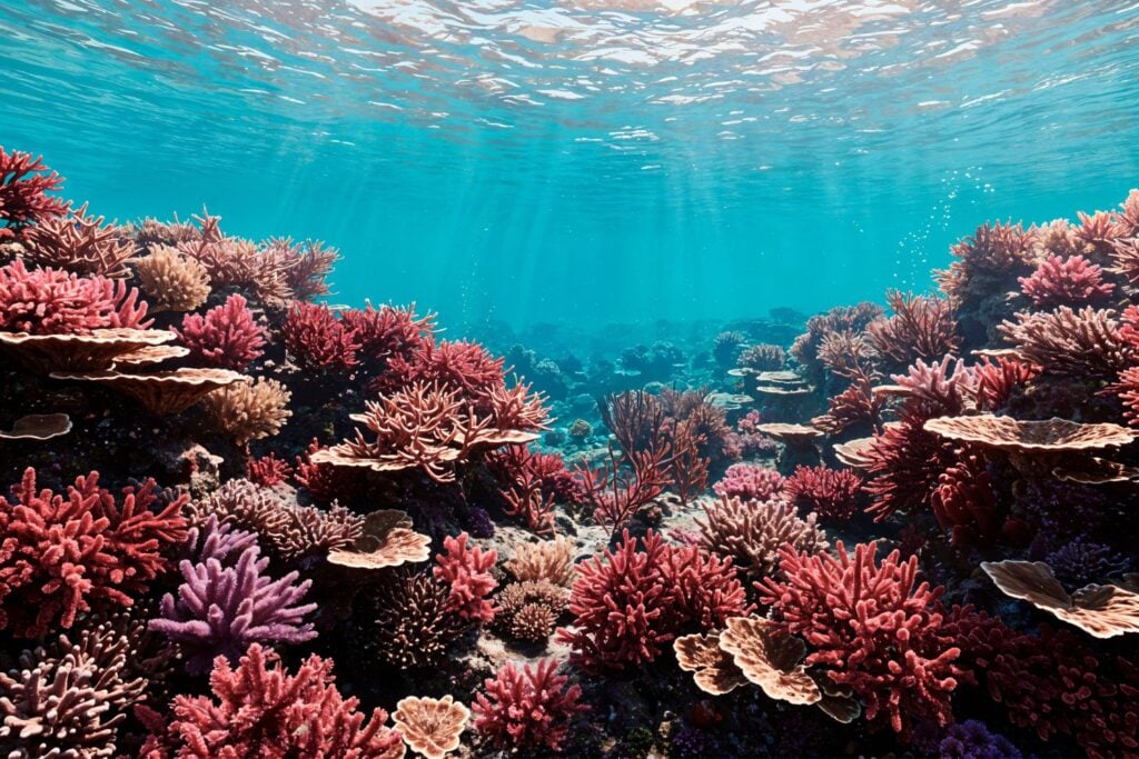 Los arrecifes de coral parecen caóticos, pero 1,5 millones de ellos obedecen las mismas reglas matemáticas