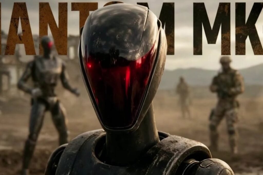 Un robot humanoide militar ya fue enviado a Ucrania y su empresa estudia cómo armarlo