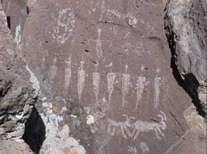 Petroglyphs Grand Canyon Parashant