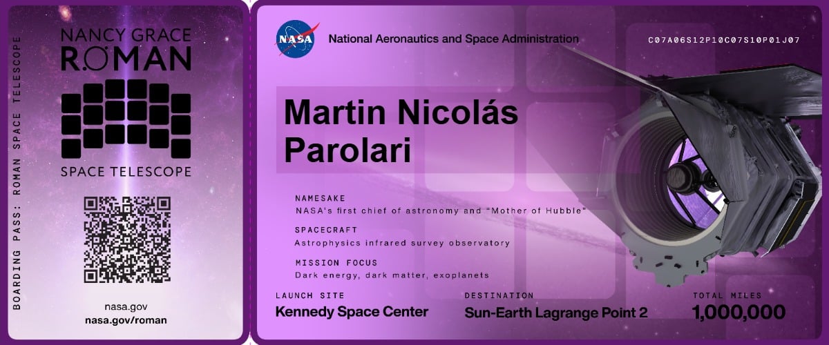 La NASA enviará al espacio una máquina capaz de descubrir 100.000 planetas y cartografiar miles de millones de galaxias. El viaje comienza el 30 de agosto y todavía admite “pasajeros”