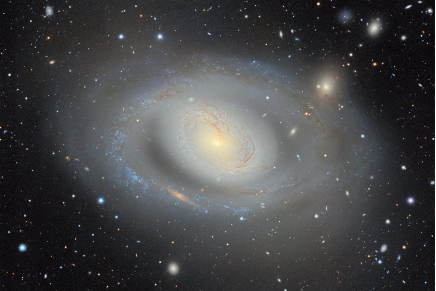 Astrónomos han construido un mapa del universo con 5,6 billones de píxeles y casi 4.000 millones de objetos. Es tan grande que servirá de brújula a los próximos telescopios y a la IA