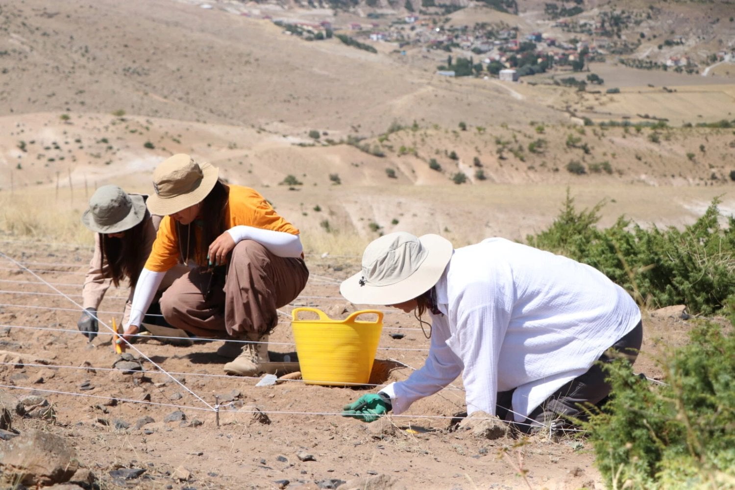 Alguien grabó símbolos diferentes en doce puntas de flecha hace 9.000 años. Ninguno se repite y los arqueólogos no saben si eran firmas, marcas de cazador o un mensaje perdido