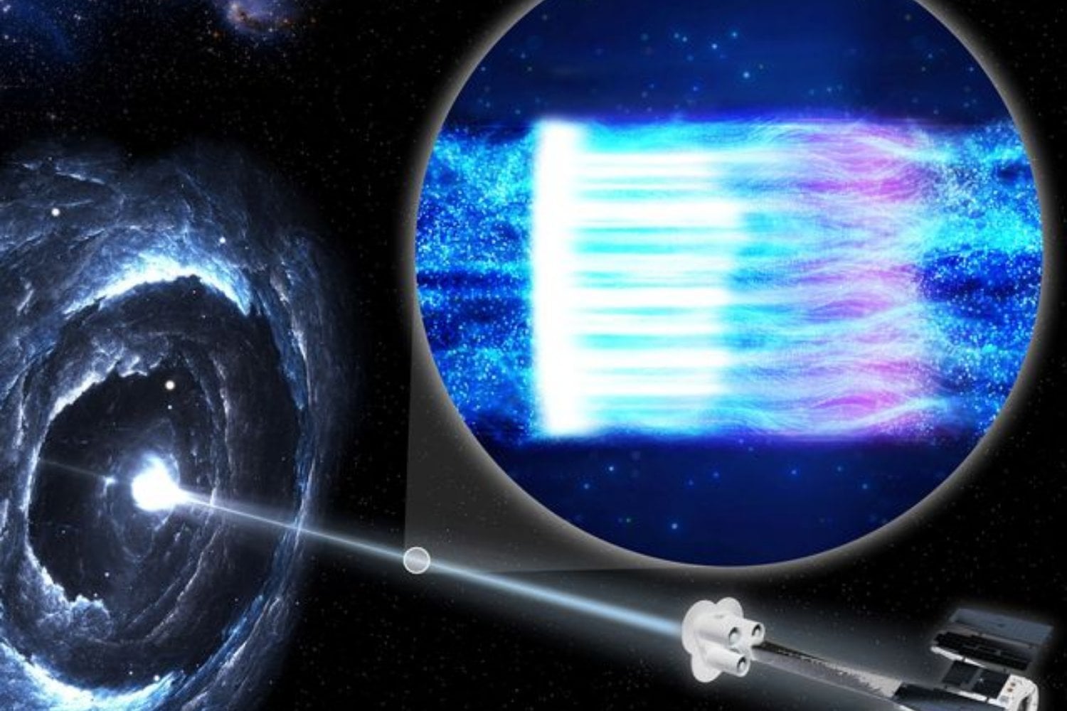 Canarias ha captado rayos gamma emitidos cuando el Sistema Solar aún tardaría más de 3.000 millones de años en existir. Lo extraordinario no es la señal, sino los fotones que desaparecieron por el camino