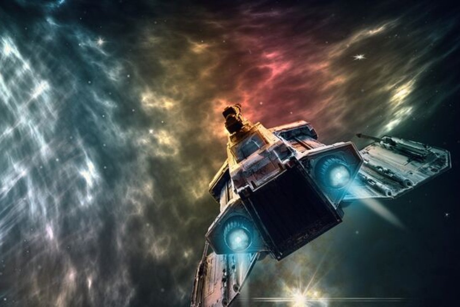 La humanidad acababa de llegar a la Luna cuando unos ingenieros diseñaron una nave de 54.000 toneladas para alcanzar otra estrella. Necesitaba 250 explosiones de fusión cada segundo