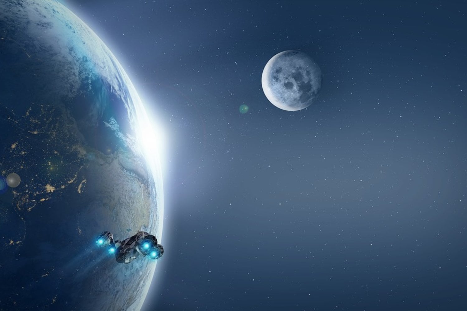 La humanidad acababa de llegar a la Luna cuando unos ingenieros diseñaron una nave de 54.000 toneladas para alcanzar otra estrella. Necesitaba 250 explosiones de fusión cada segundo