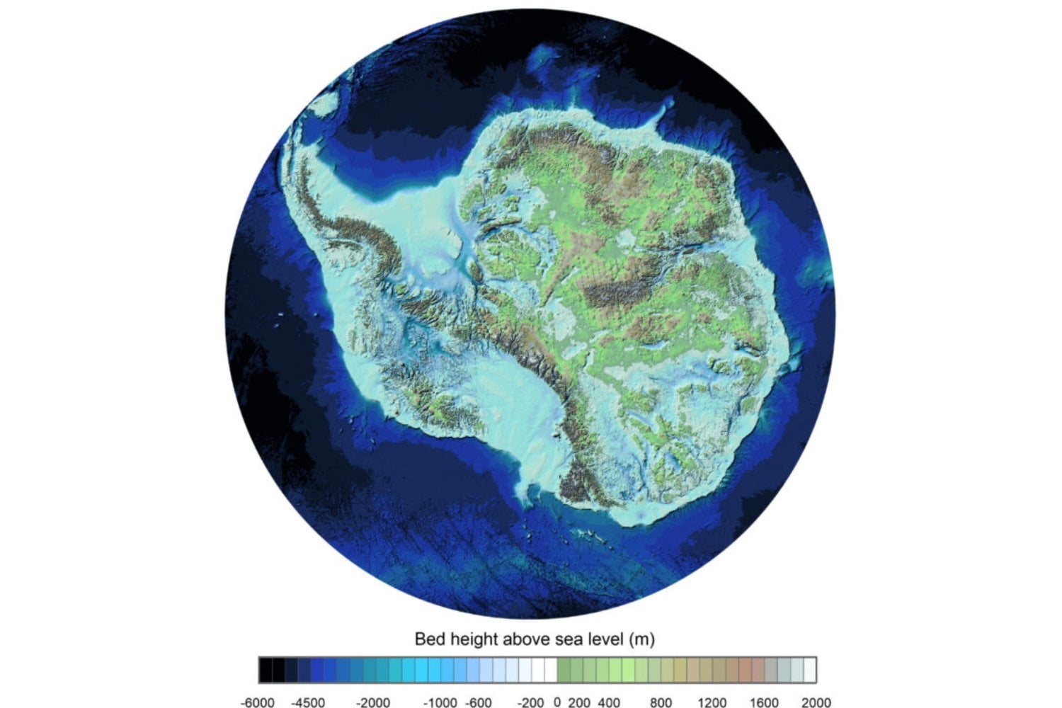 Debajo de la Antártida hay un continente de montañas y cañones enterrado bajo 27 millones de km³ de hielo. Bedmap3 lo reconstruyó con un detalle nunca visto