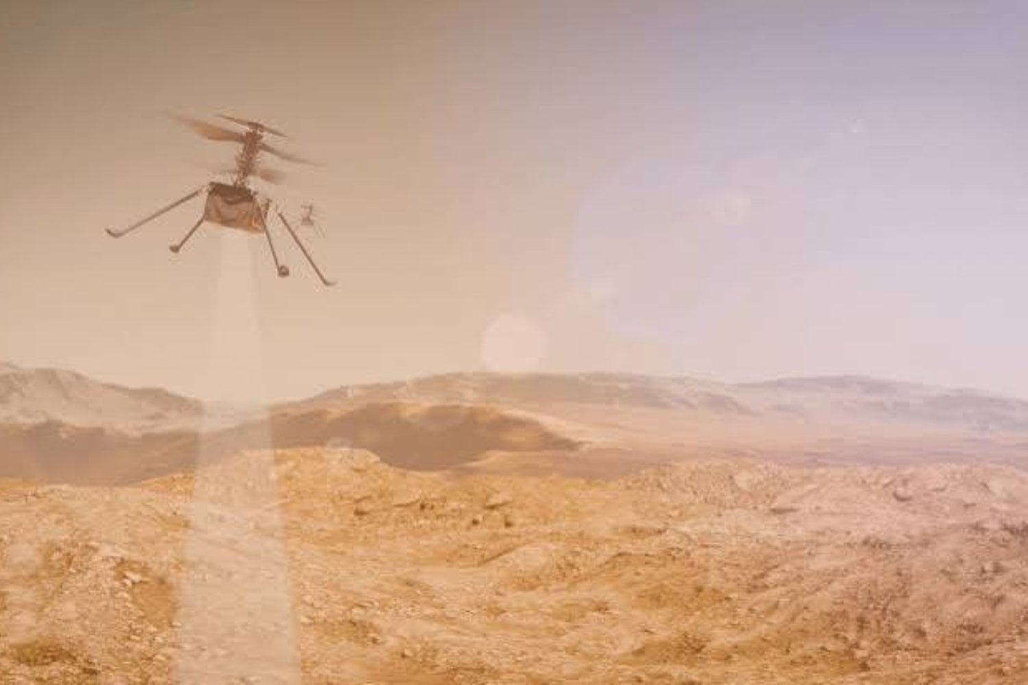 La NASA enviará tres helicópteros a Marte para buscar algo que los satélites no pueden ver bien. Volarán casi a ras del suelo para encontrar hielo enterrado antes de que lleguen los astronautas