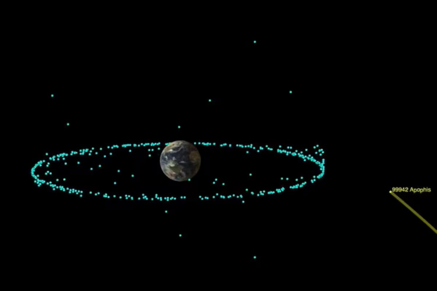 Un asteroide del tamaño de la Torre Eiffel pasará más cerca de la Tierra que muchos satélites. En 2029, la gravedad terrestre podría retorcerlo delante de 2.000 millones de personas
