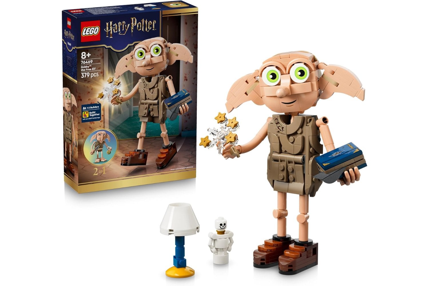 LEGO Harry Potter 2-in-1 Dobby the Free Elf Toy