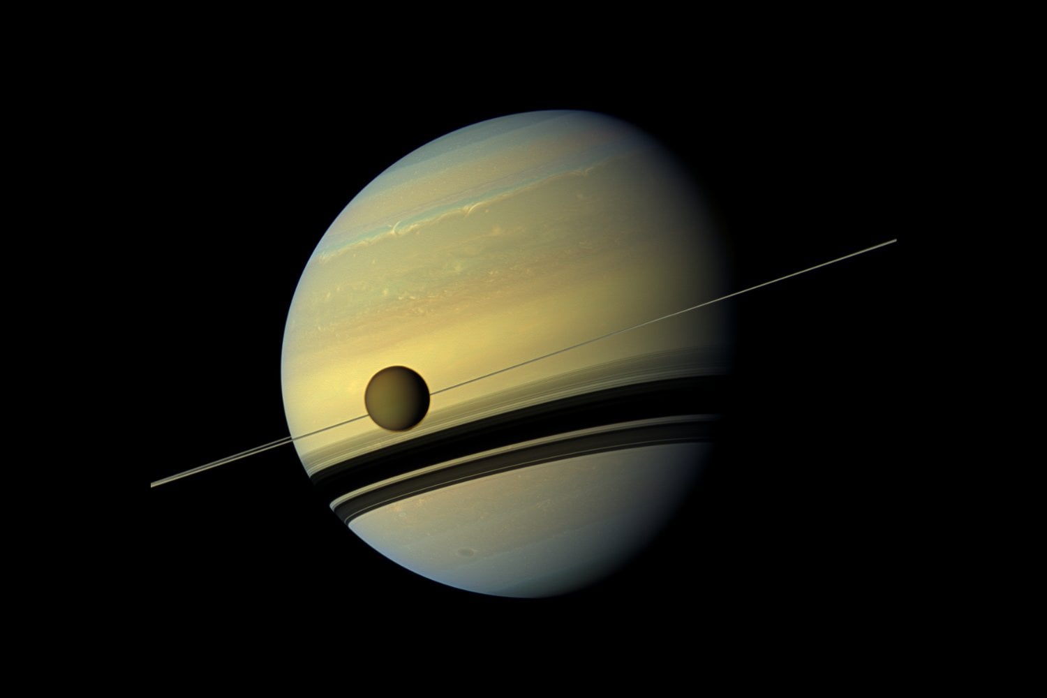 Científicos convierten a Júpiter, Saturno, Urano y Neptuno en gigantescos detectores de materia oscura. La clave puede estar en un débil resplandor que llevamos décadas observando