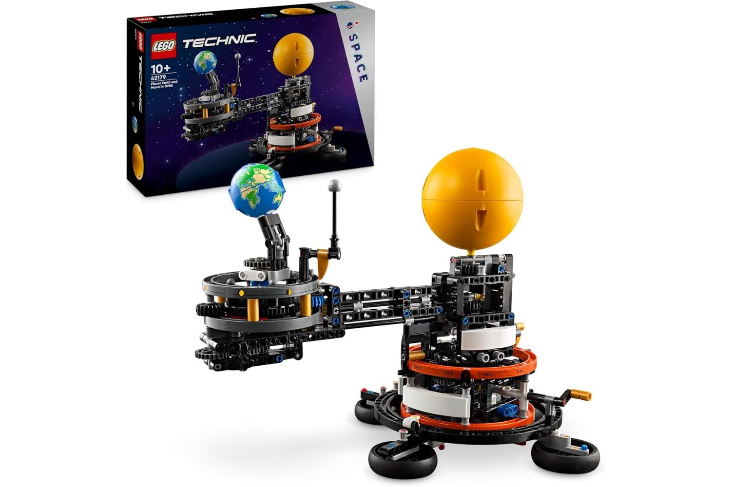 LEGO Technic Planet Earth and Moon