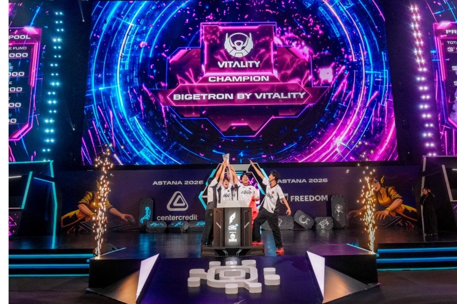 ONIC llegó a la final de Astana sin perder una sola partida. Bigetron by Vitality rompió la racha, ganó 3-1 y levantó el primer título internacional de su historia
