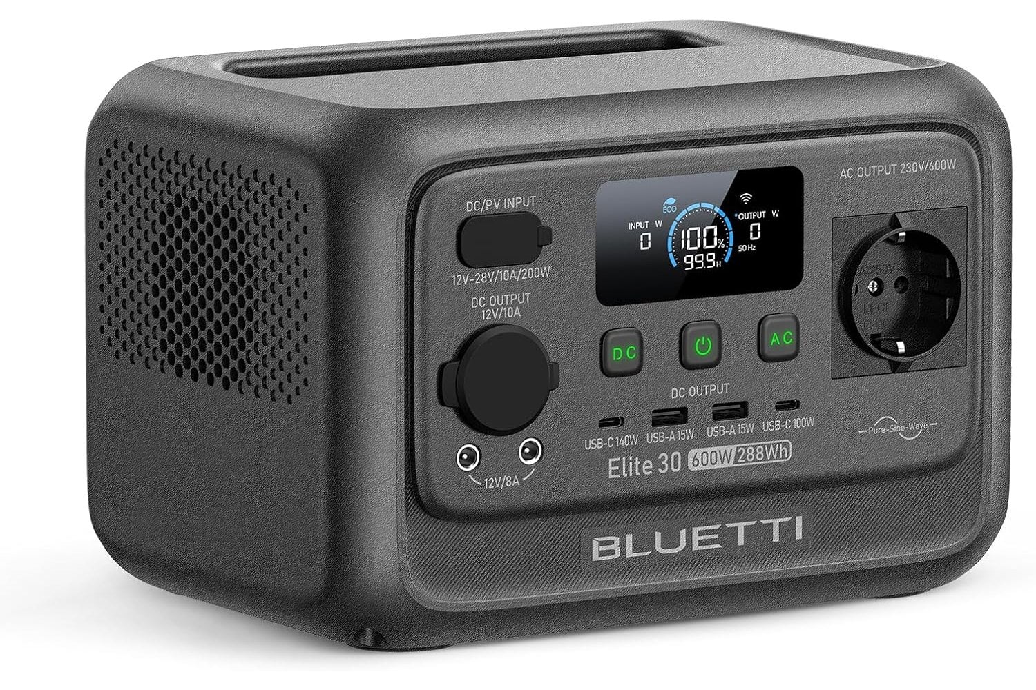 BLUETTI Elite 30 V2 Portable Power Station 288Wh