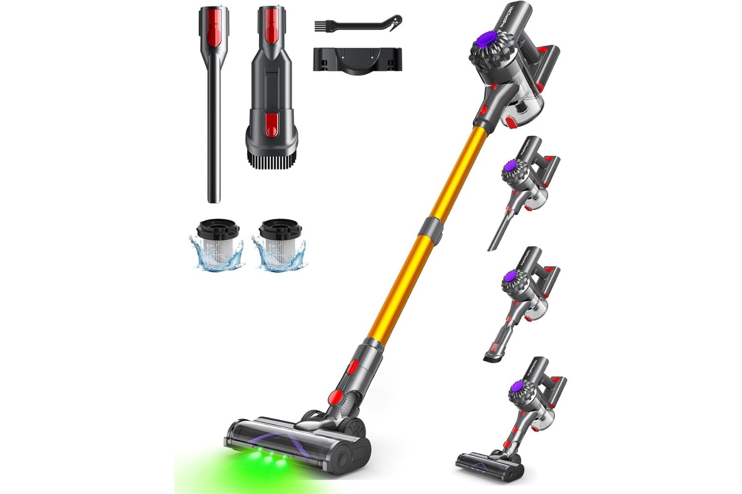 VACTechPro Cordless Vacuum Cleaner, 35kPa Cordless Stick Vacuum Cleaner