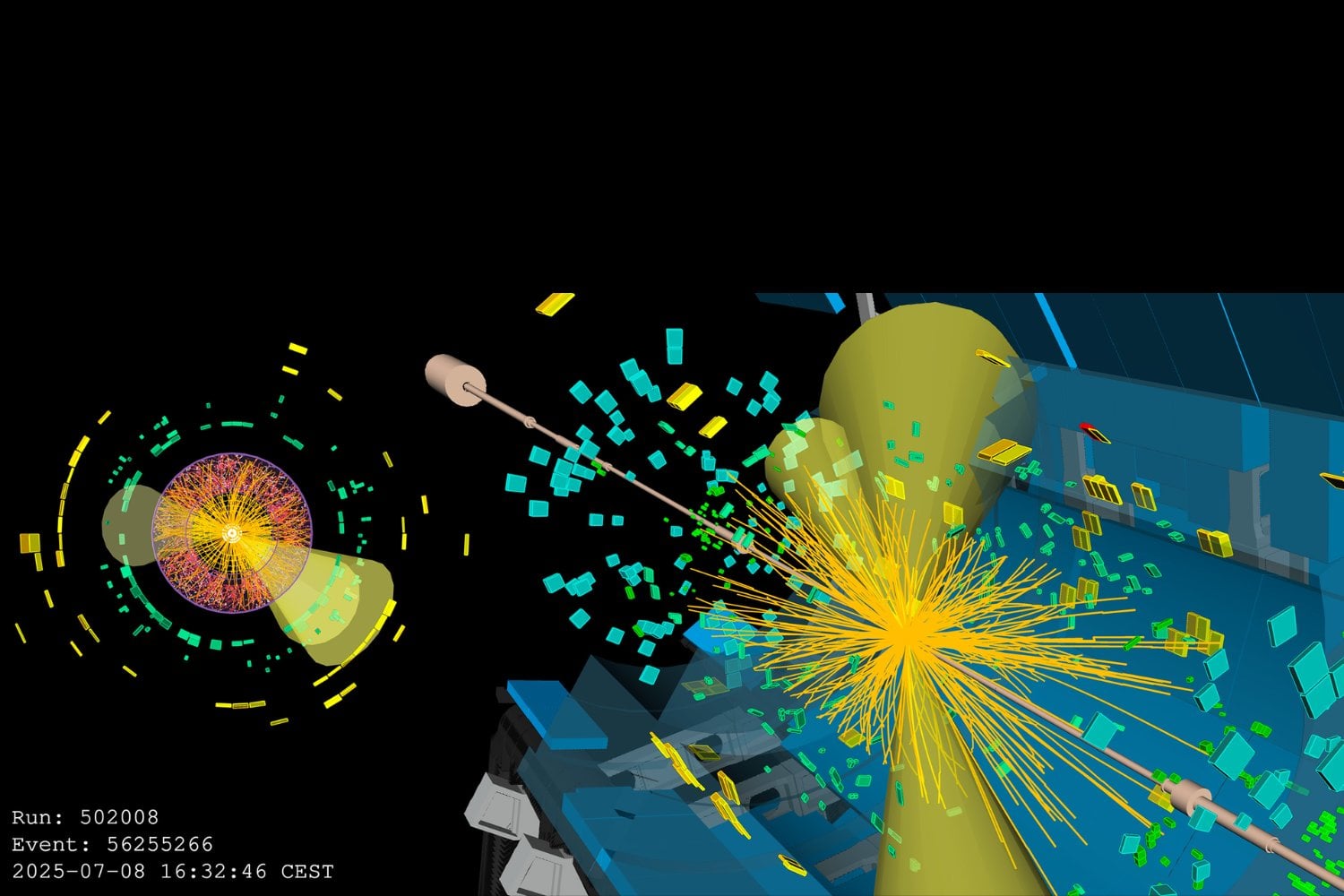 El CERN acaba de crear un “mini Big Bang” con oxígeno y neón. Reprodujo la materia que llenó el Universo en su primera millonésima de segundo y descubrió que la nube de partículas conserva la forma del núcleo que la originó