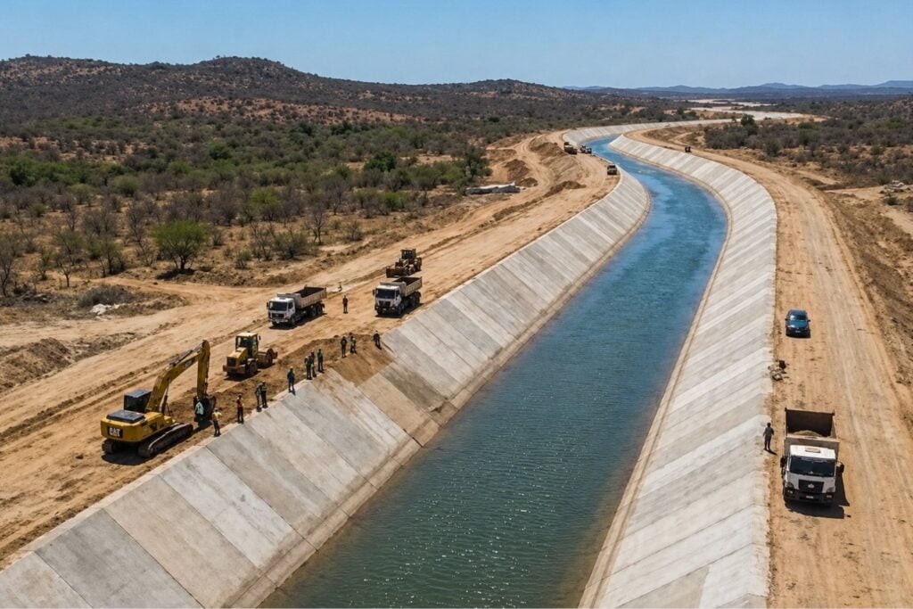 La solución de Brasil a una sequía de generaciones pasa por 145 kilómetros de hormigón