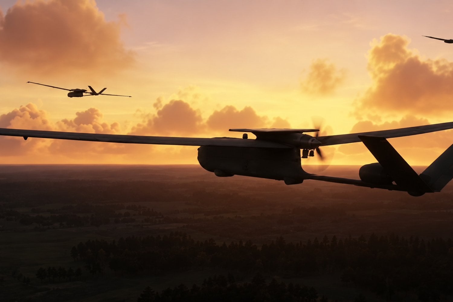 Ucrania presenta el Dovbush T40, un dron capaz de permanecer 24 horas en el aire y recorrer 2.000 kilómetros