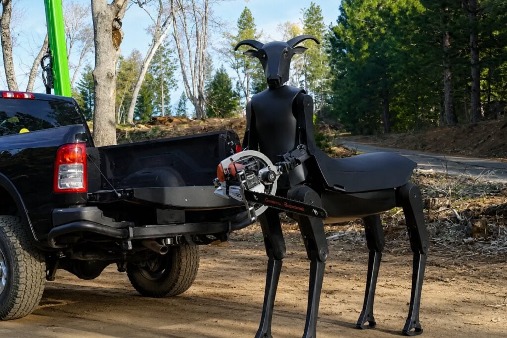 Este robot con aspecto de centauro está diseñado para entrar donde sería demasiado peligroso enviar a una persona