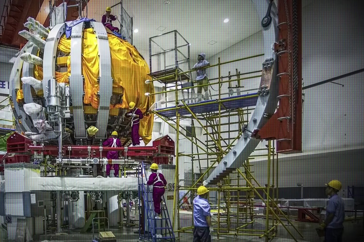 China da un paso gigante hacia la fusión nuclear con un imán más grande que el de ITER