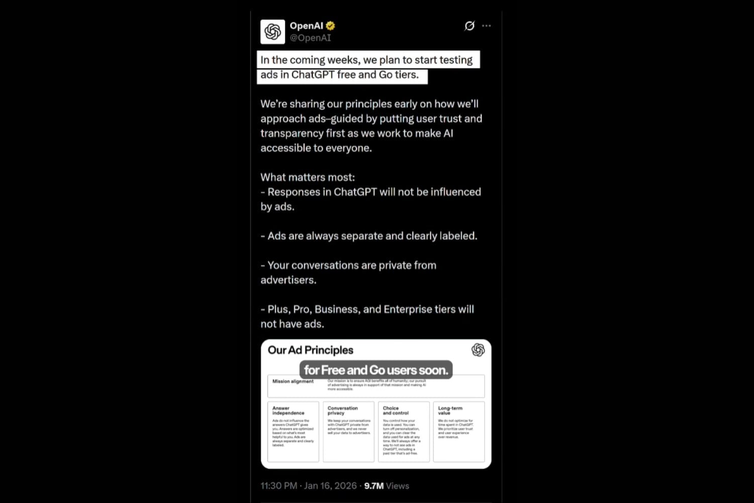 ChatGPT empezará a mostrar anuncios en Europa la próxima semana: así funcionará la publicidad