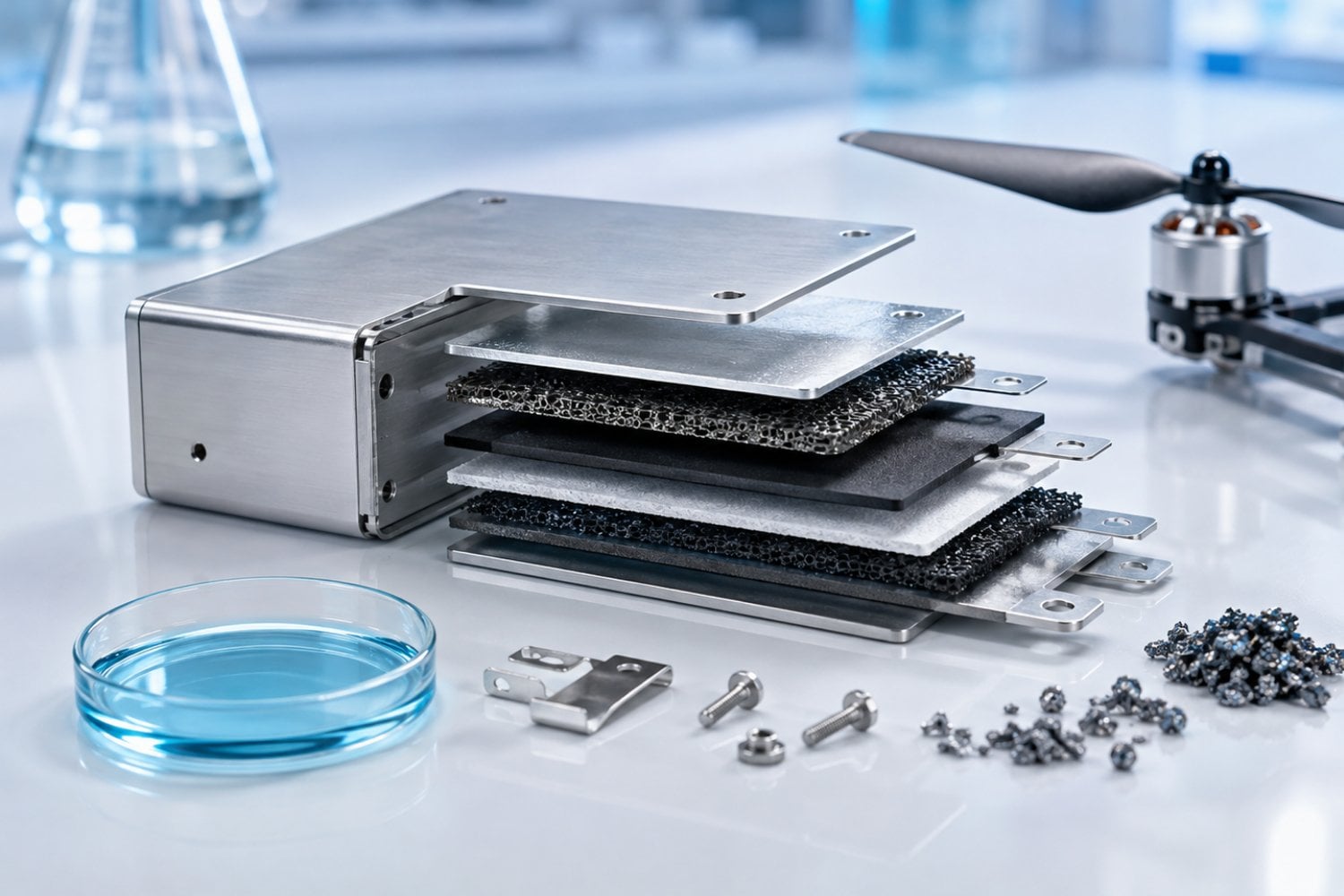 Crean un supercondensador completamente reciclable que puede desmontarse y reutilizarse sin perder rendimiento