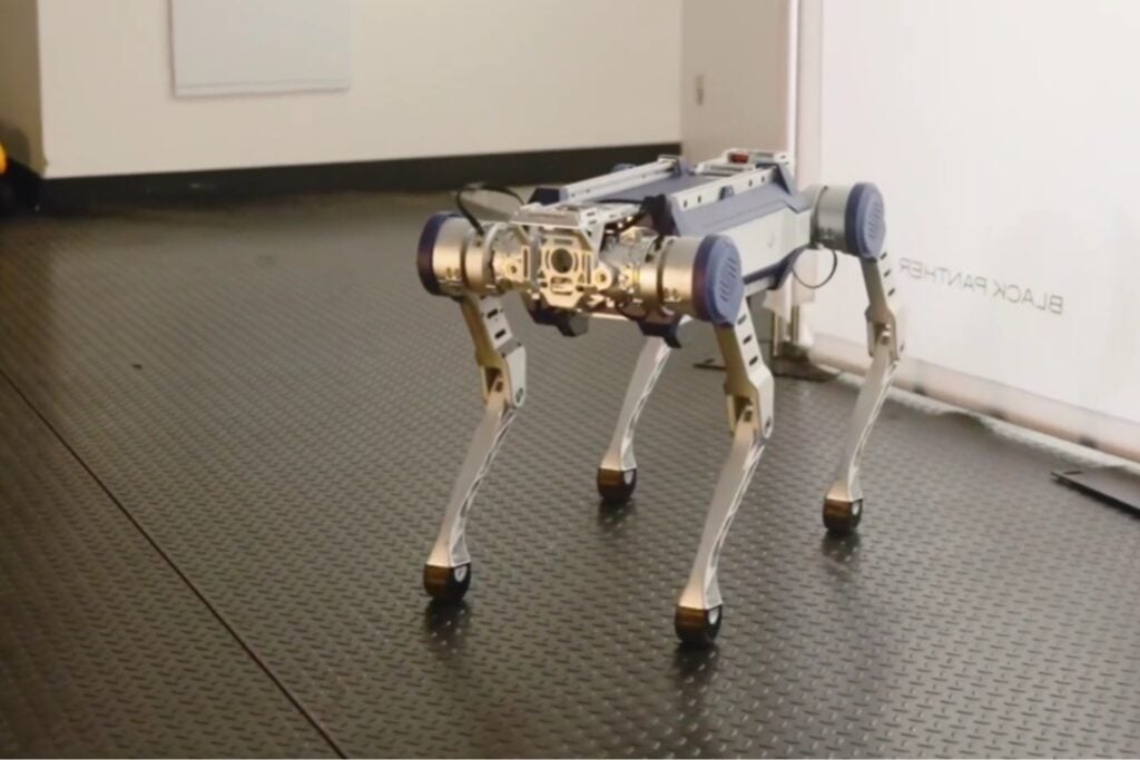 Mirror Me convirtió parte de la tecnología de sus veloces robots cuadrúpedos en un kit pensado para aficionados, desarrolladores y estudiantes. El Black Panther X llega desmontado, utiliza más de 200 módulos y, una vez armado, puede correr a 4 m/s, cargar hasta ocho kilos y subir escaleras.