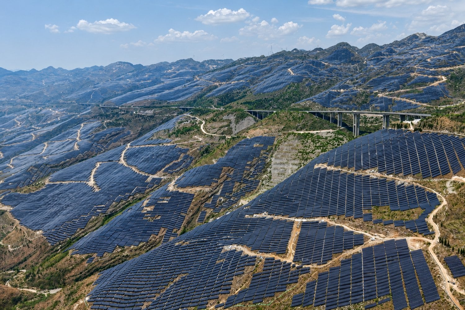 China produce tanta energía solar y eólica que está desperdiciando el equivalente al consumo eléctrico anual de México
