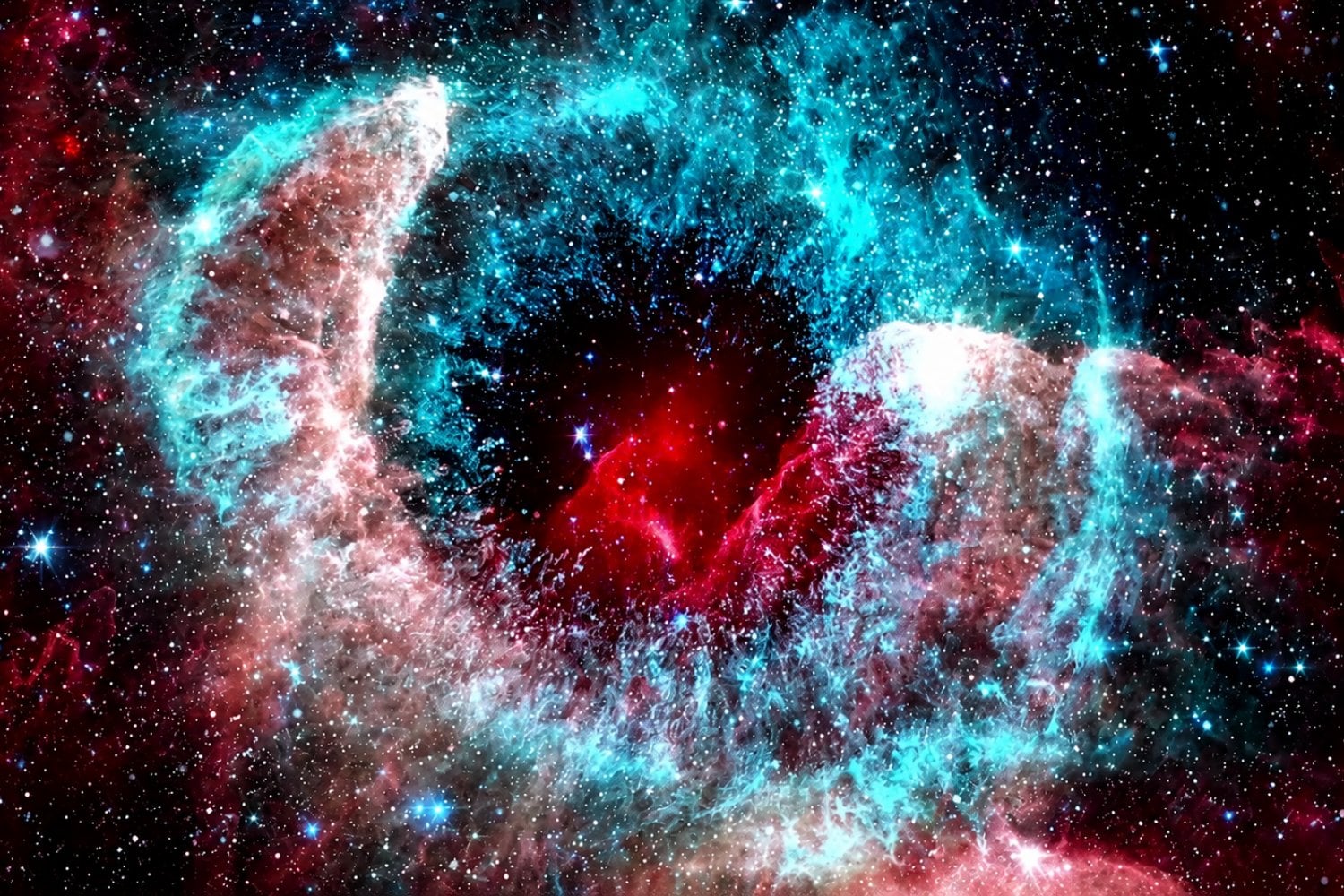 El universo pudo nacer magnetizado: campos diminutos habrían dejado su huella en la gigantesca red cósmica)