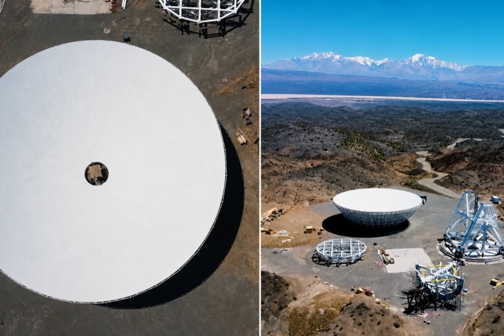 El radiotelescopio CART está terminado en un 90%, pero sigue frenado por trabas administrativas