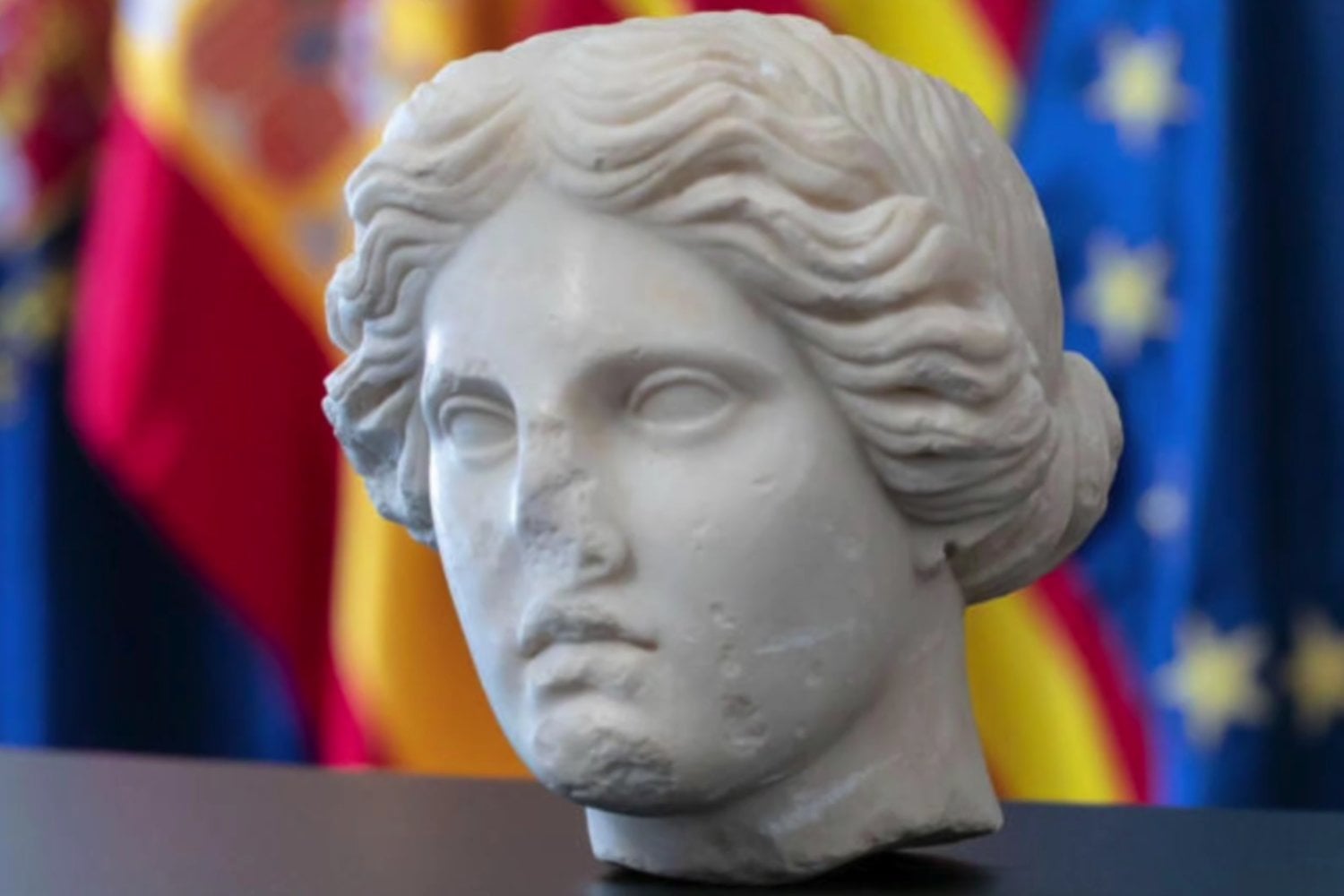 Encontraron una Venus romana de 2.000 años en Alicante: la envolvieron en plástico y la metieron en una bolsa de Mercadona